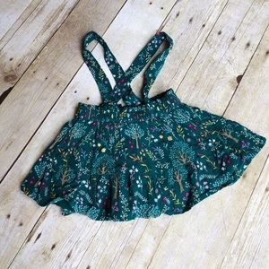 Easter 🐣 floral skirt w/suspenders Gymboree NWT